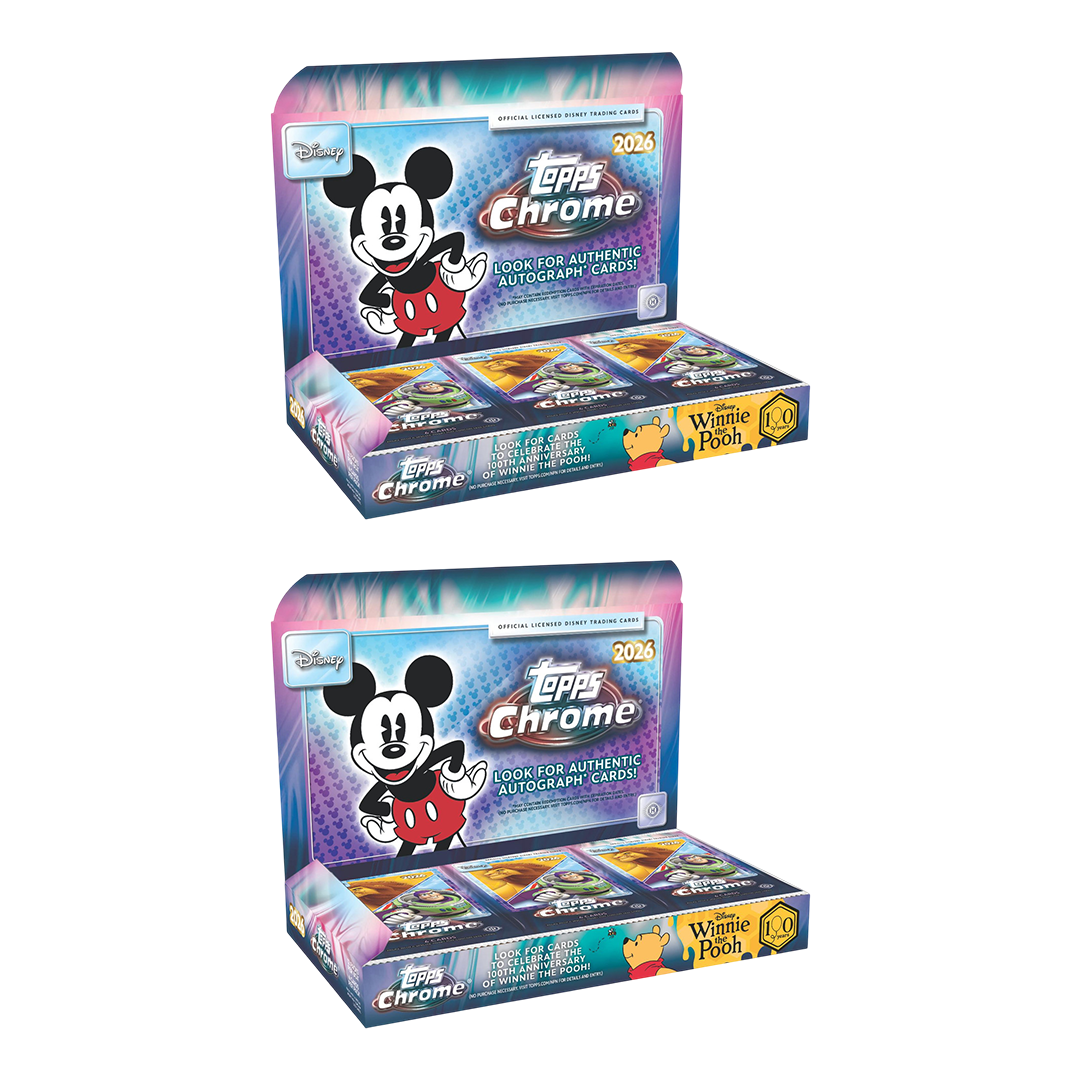 BANGER#011 WEDNESDAY 2026 Topps Chrome Disney Hobby (x2) Pick Your Spot  06/17/26 02:00 PM EST or RIP ON FILL