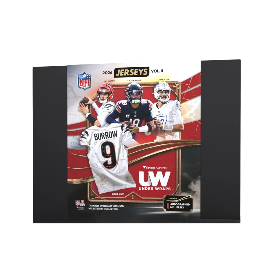 BREAK#094 2026 Under Wraps Autographed NFL Jerseys Vol. II Random Divi Break 09/03/26 RIP ON FILL