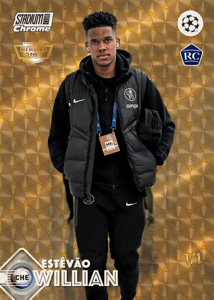 2025-26 Topps Stadium Club Chrome UEFA Champions League Members Only Delight Box