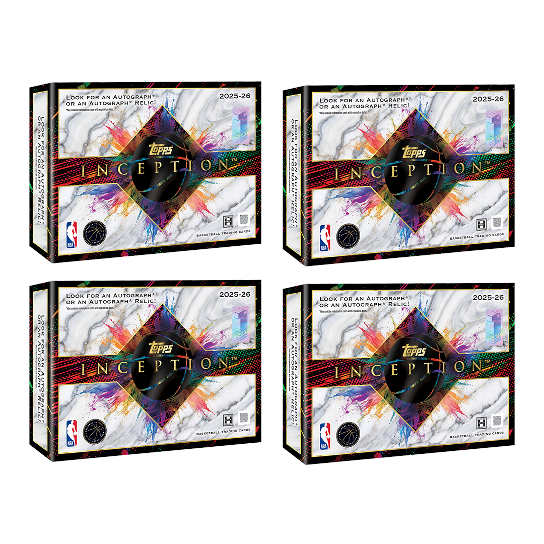 BREAK#11A **NEW RELEASE** 2025-26 Topps Inception Basketball Hobby Half Case (4 Box) Pick Your Team 07/23/26 RIP ON FILL