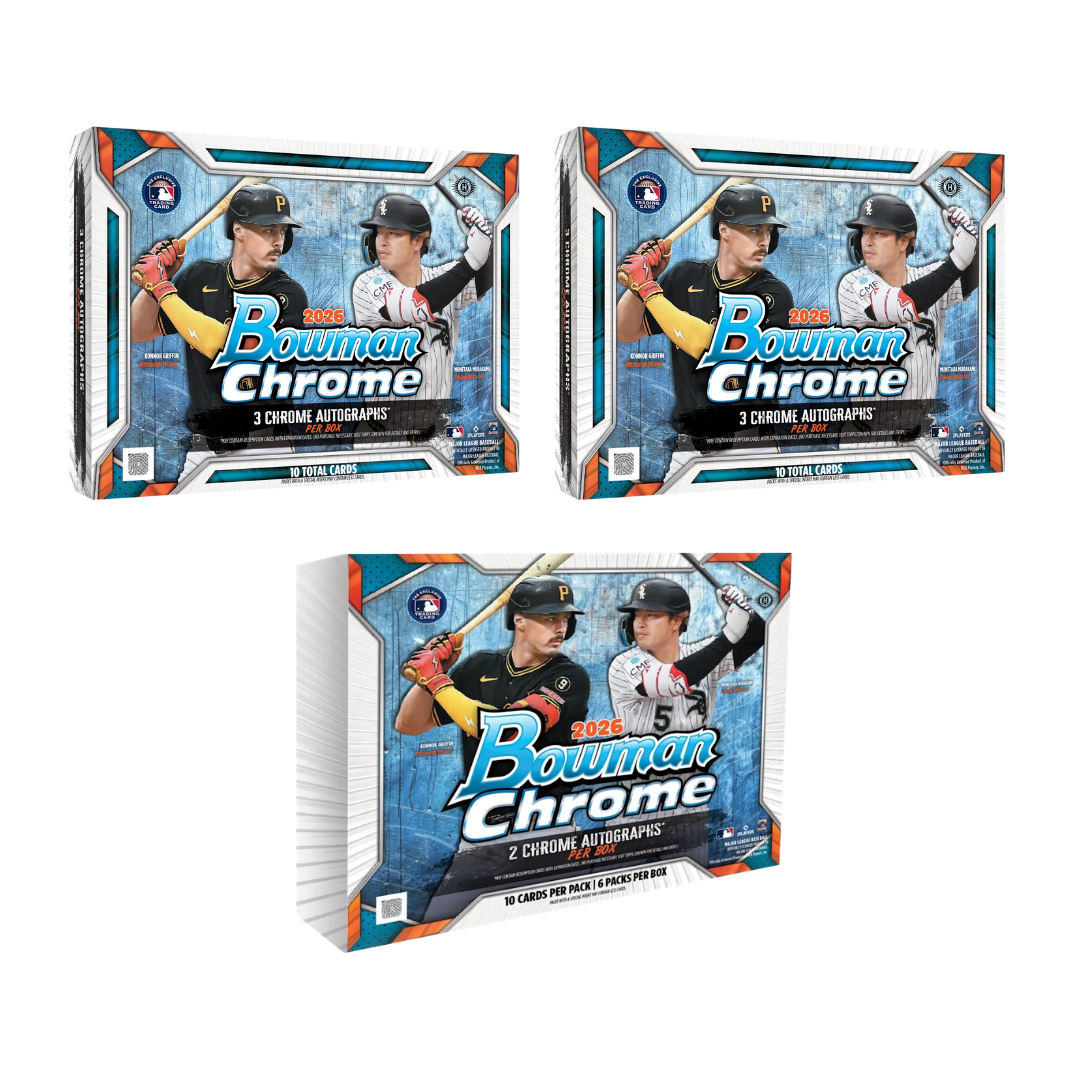BREAK#126 **NEW RELEASE** 2026 Bowman Chrome Baseball Breaker's Delight (x2) + Bowman Chrome Baseball Hobby Team Break 09/09/26 RIP ON FILL