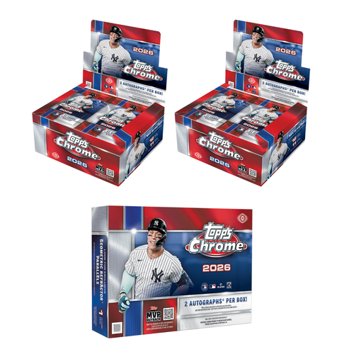 #MLB163 | PYT | 2026 TOPPS CHROME BASEBALL JUMBO (x2) + DELIGHT
