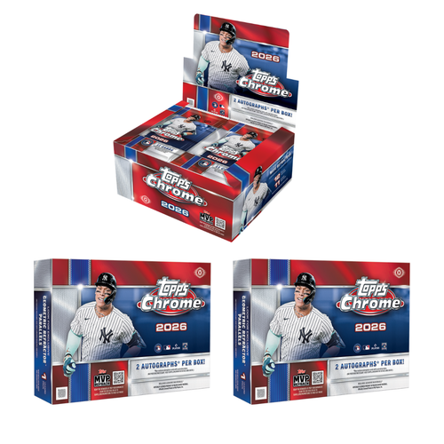 #MLB135 | PYT | 2026 TOPPS CHROME BASEBALL JUMBO + DELIGHT x2