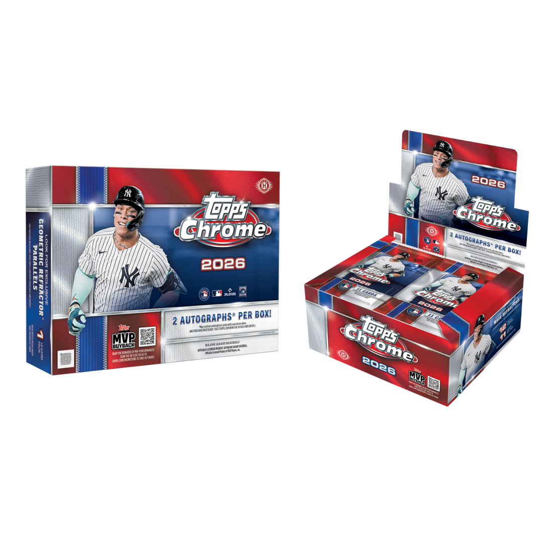 #MLB142 | PYT | 2026 TOPPS CHROME BASEBALL JUMBO + DELIGHT