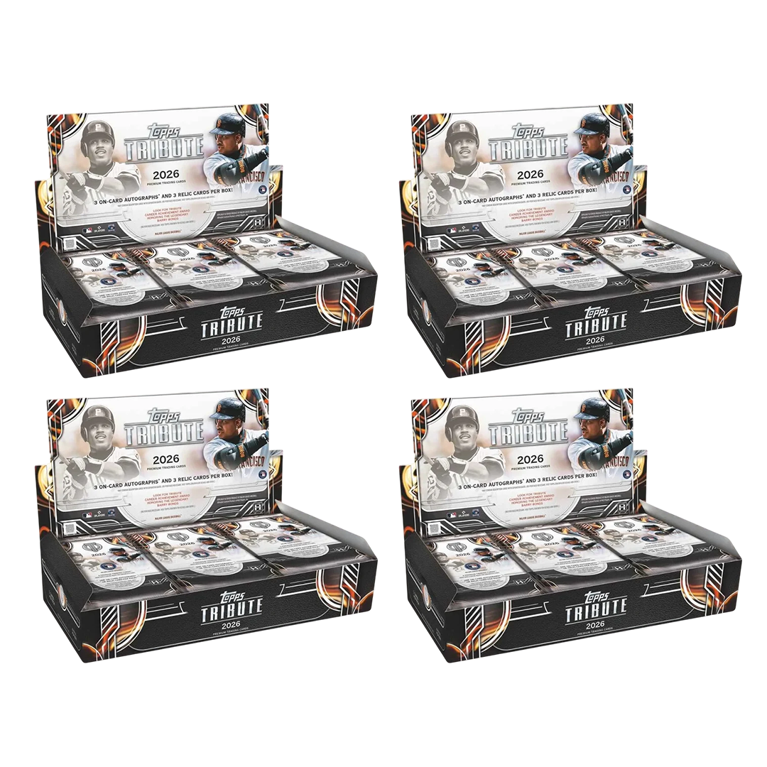 #MLB162 | PYT | 2026 TOPPS TRIBUTE BASEBALL CASE (4 Boxes)