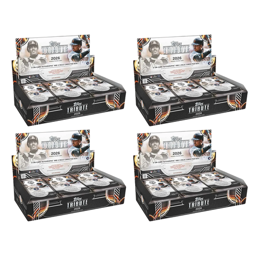 #MLB160 | PYT | 2026 TOPPS TRIBUTE BASEBALL CASE (4 Boxes)