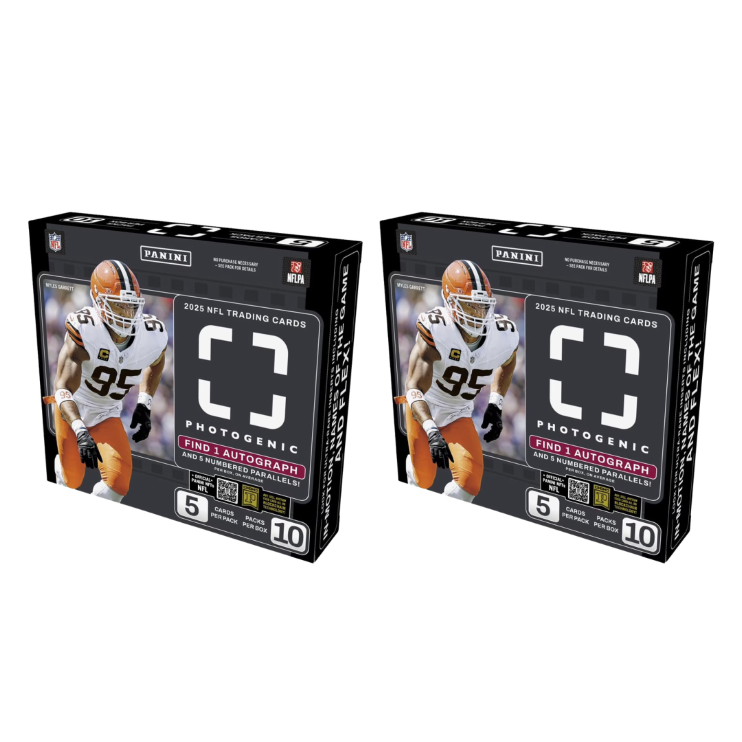 BREAK#168 THURSDAY 2025 Panini Photogenic Football Hobby (x2) Pick Your Team (BS) 06/18/26 11:00 AM EST or RIP ON FILL