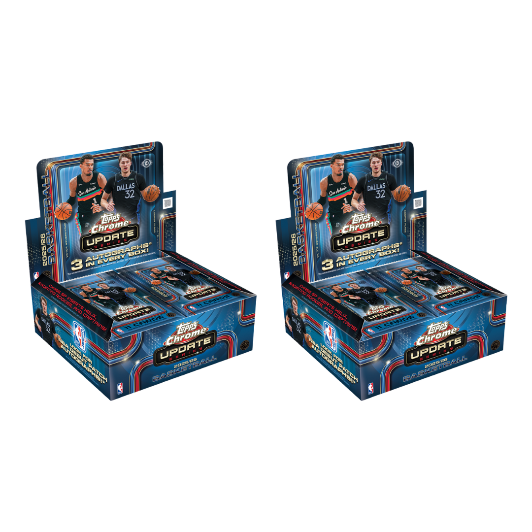 BREAK#16C **NEW RELEASE** 2025-26 Topps Chrome Update Basketball Jumbo (x2) Pick Your Team 08/06/26 RIP ON FILL