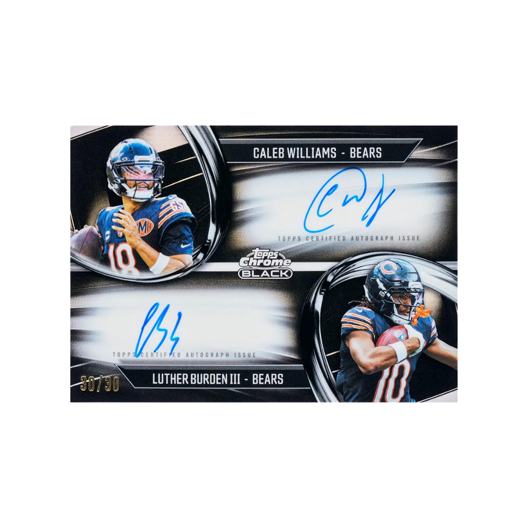 2025 Topps Chrome Black Football Hobby Box
