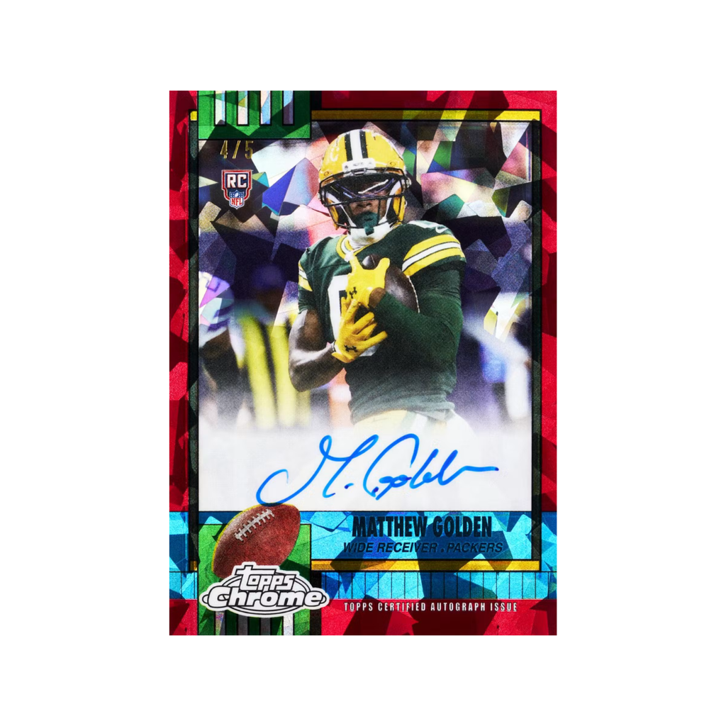 2025 Topps Chrome Sapphire Football Hobby Trading Cards