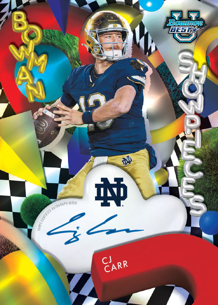 2026 Bowman Best University  Football Hobby Trading Cards
