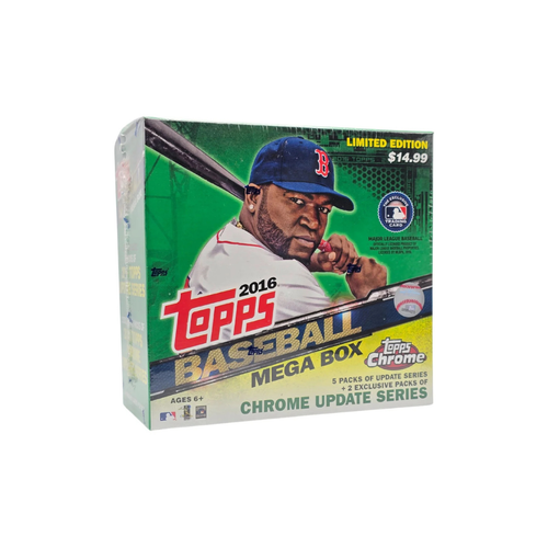 2016 Topps Chrome Update Series Baseball Mega Trading Cards