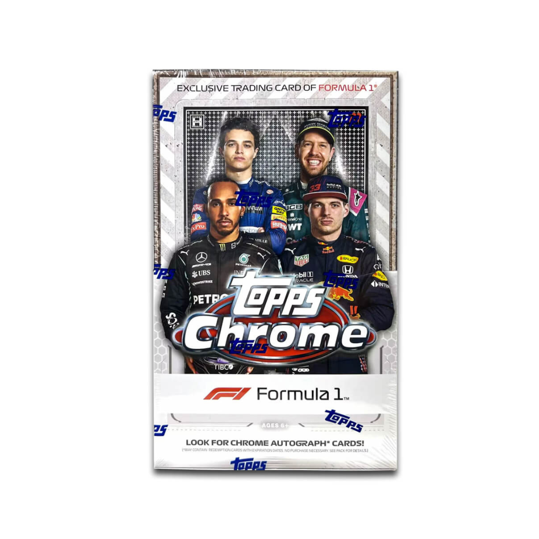 2021 Topps Chrome Formula 1 (F1) Lite Hobby Trading Cards