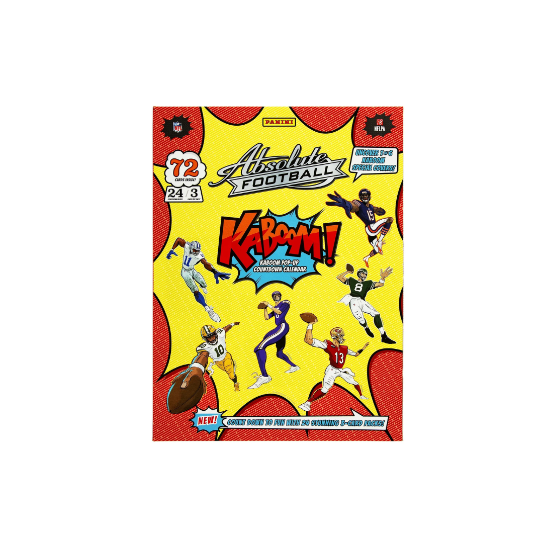 2024 Panini Absolute Football Kaboom! Countdown Calendar