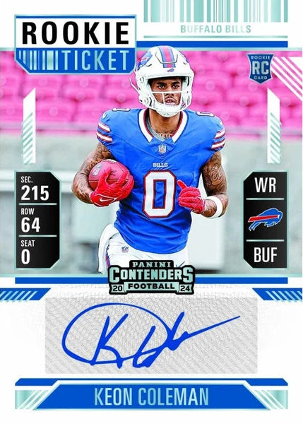 2024 Panini Contenders Football Retail Box