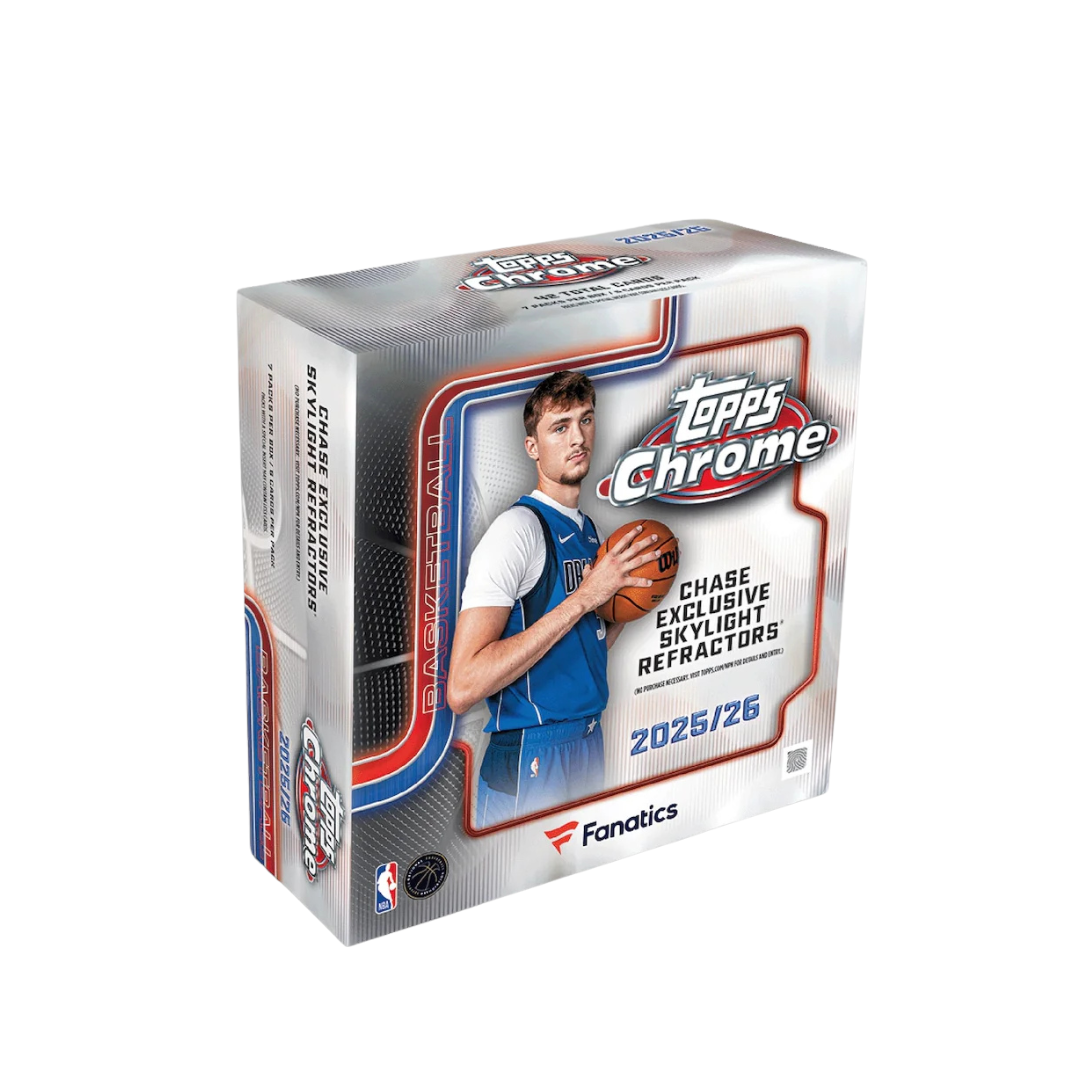 2025-26 Topps Chrome Basketball Mega Box (Fanatics Edition)