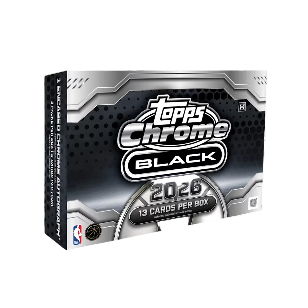 2025-26 Topps Chrome Black Basketball Hobby Box