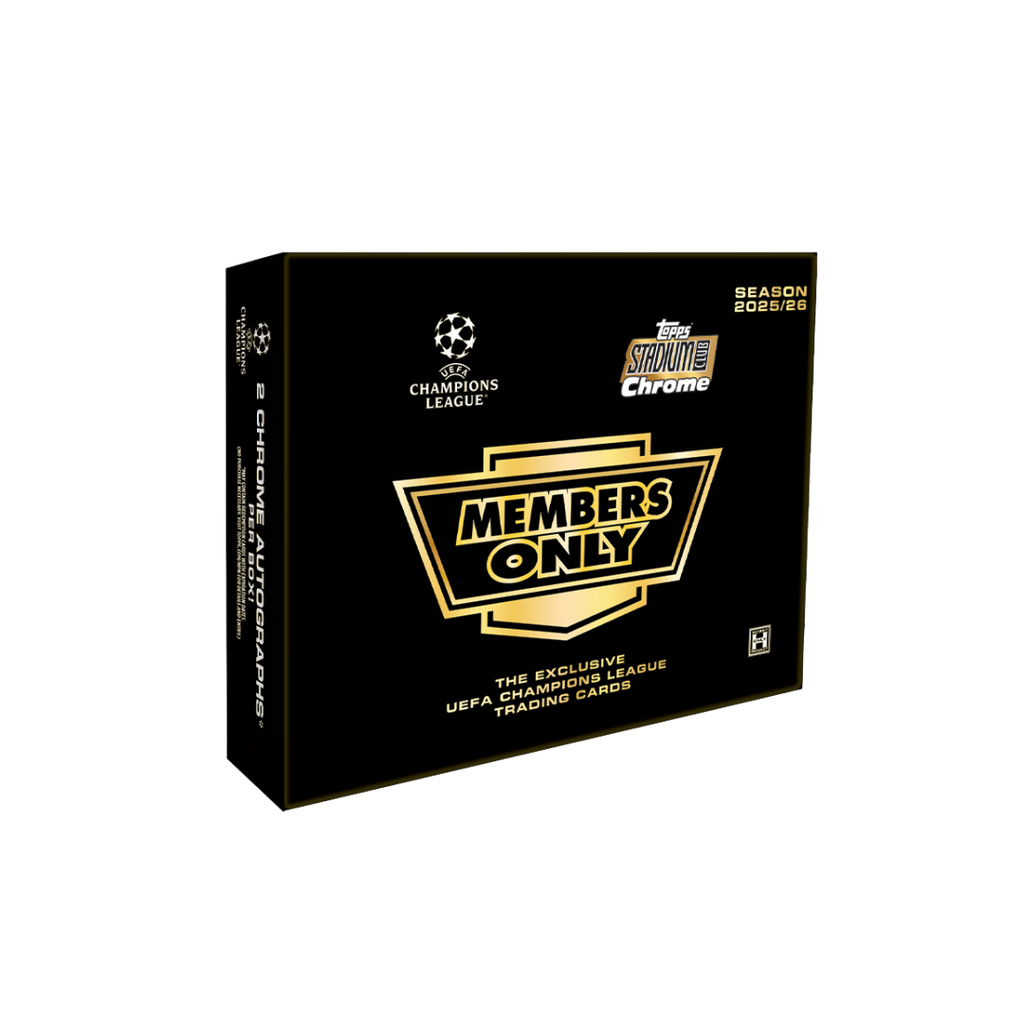 2025-26 Topps Stadium Club Chrome UEFA Champions League Members Only Delight Box