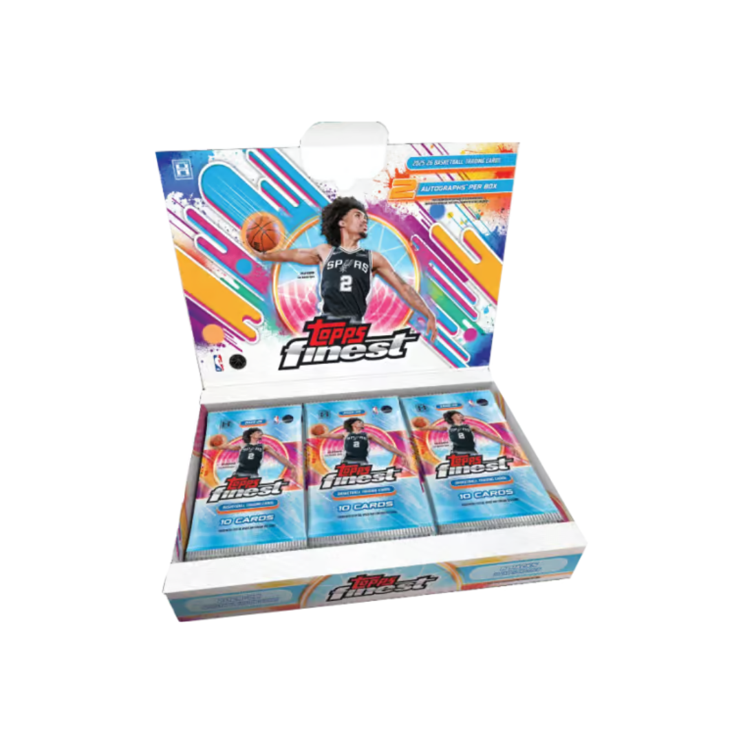 2025-26 Topps Finest Basketball Hobby Trading Cards