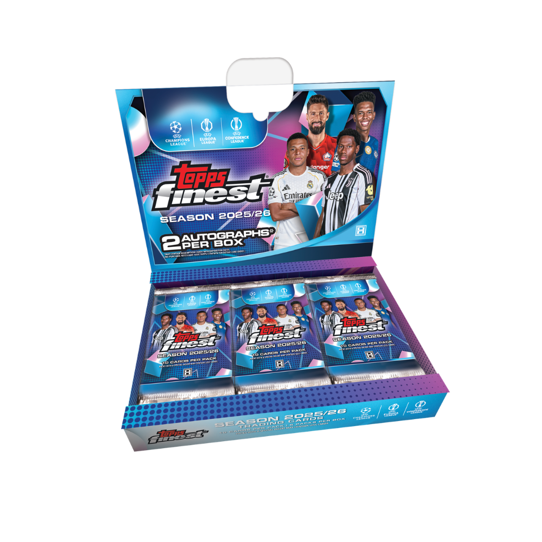 2025-26 Topps Finest UEFA Champions League Hobby Trading Cards