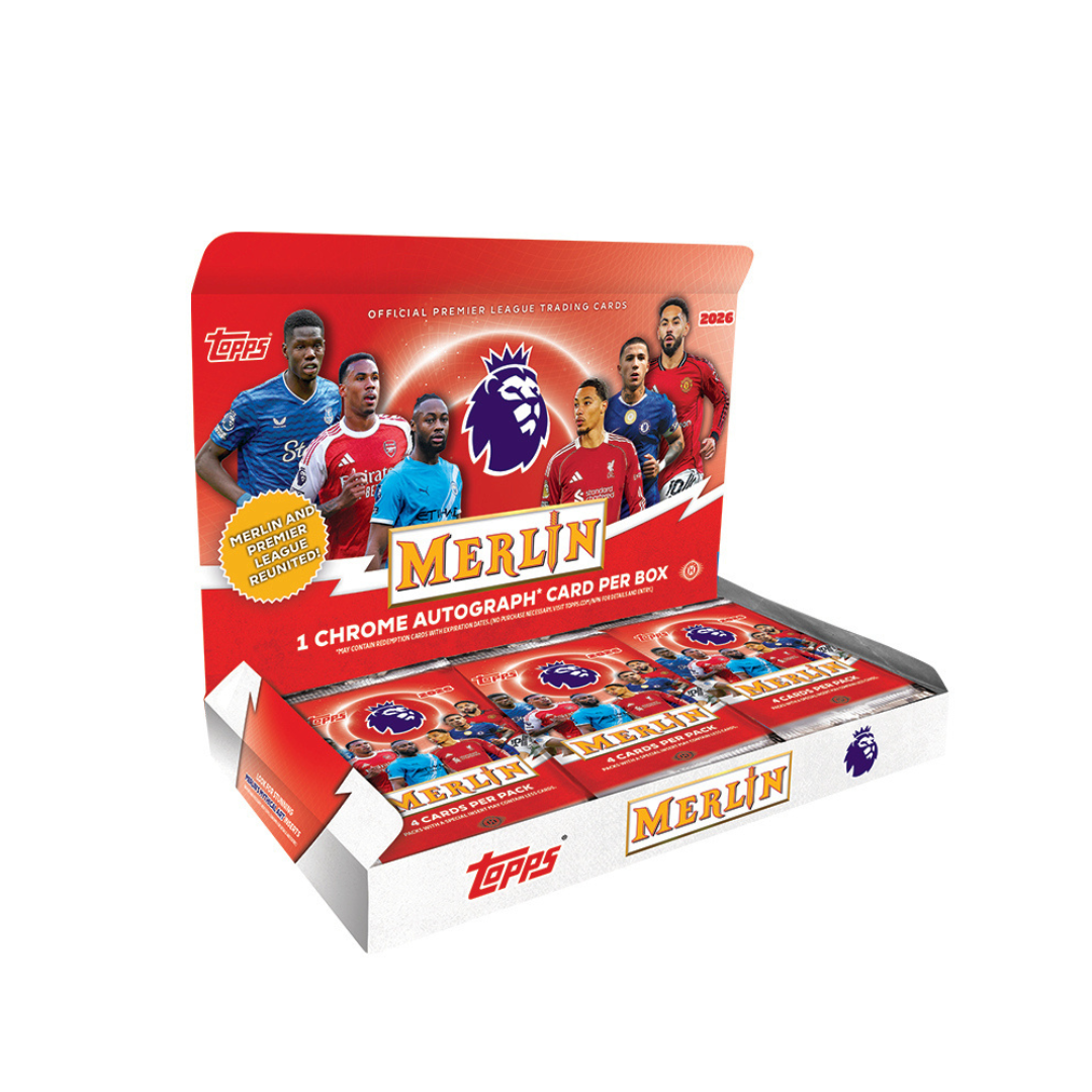 2025-26 Topps Merlin UCC Soccer Hobby Trading Cards