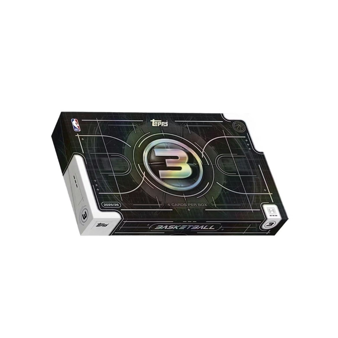 2025-26 Topps Three Basketball Hobby Trading Cards