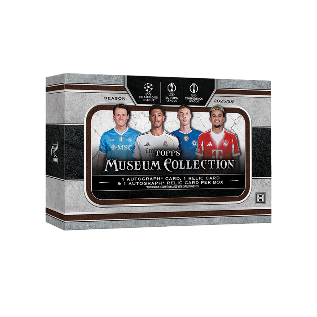 2025-26 Topps UEFA Champions League Museum Hobby Box