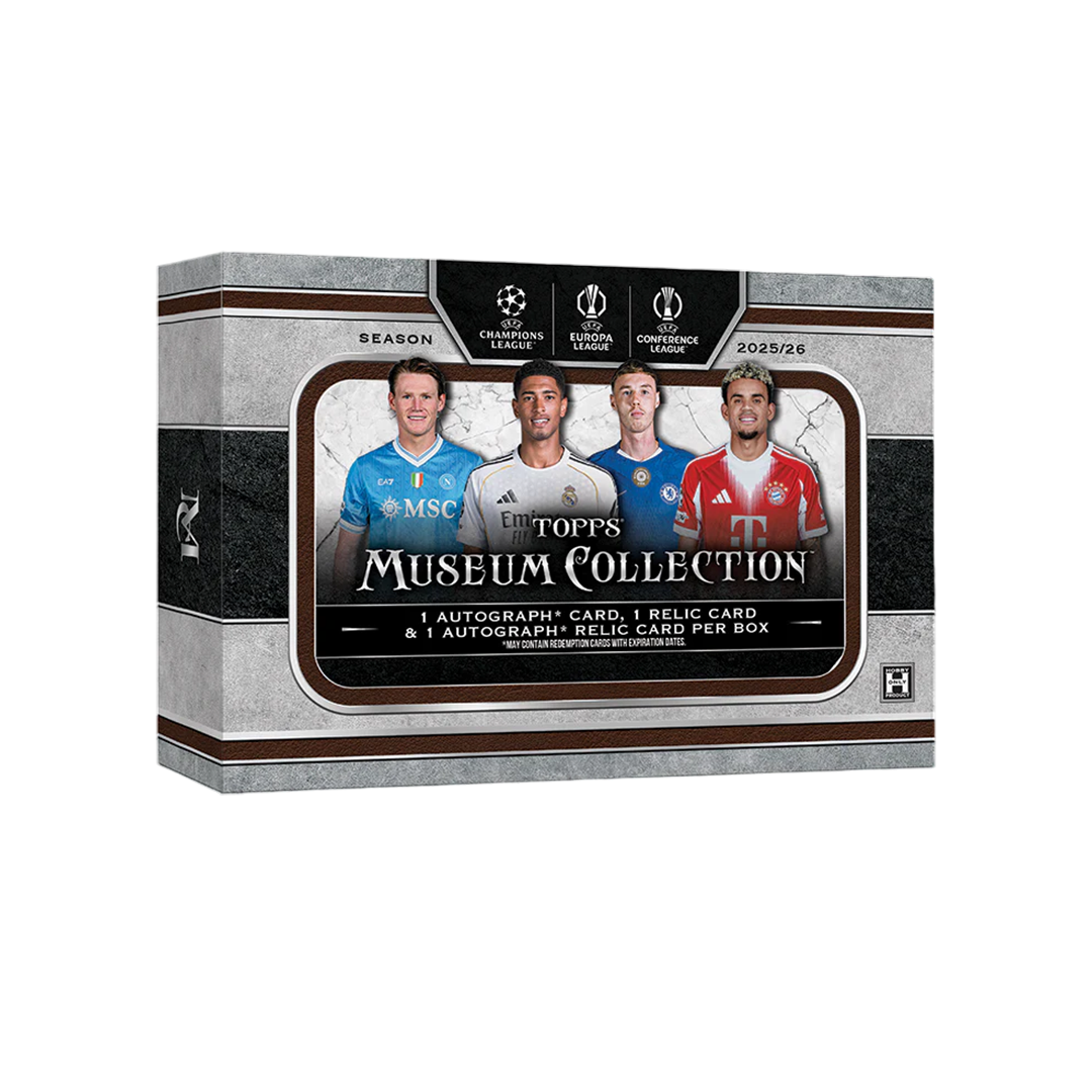 2025-26 Topps UEFA Champions League Museum Hobby Box
