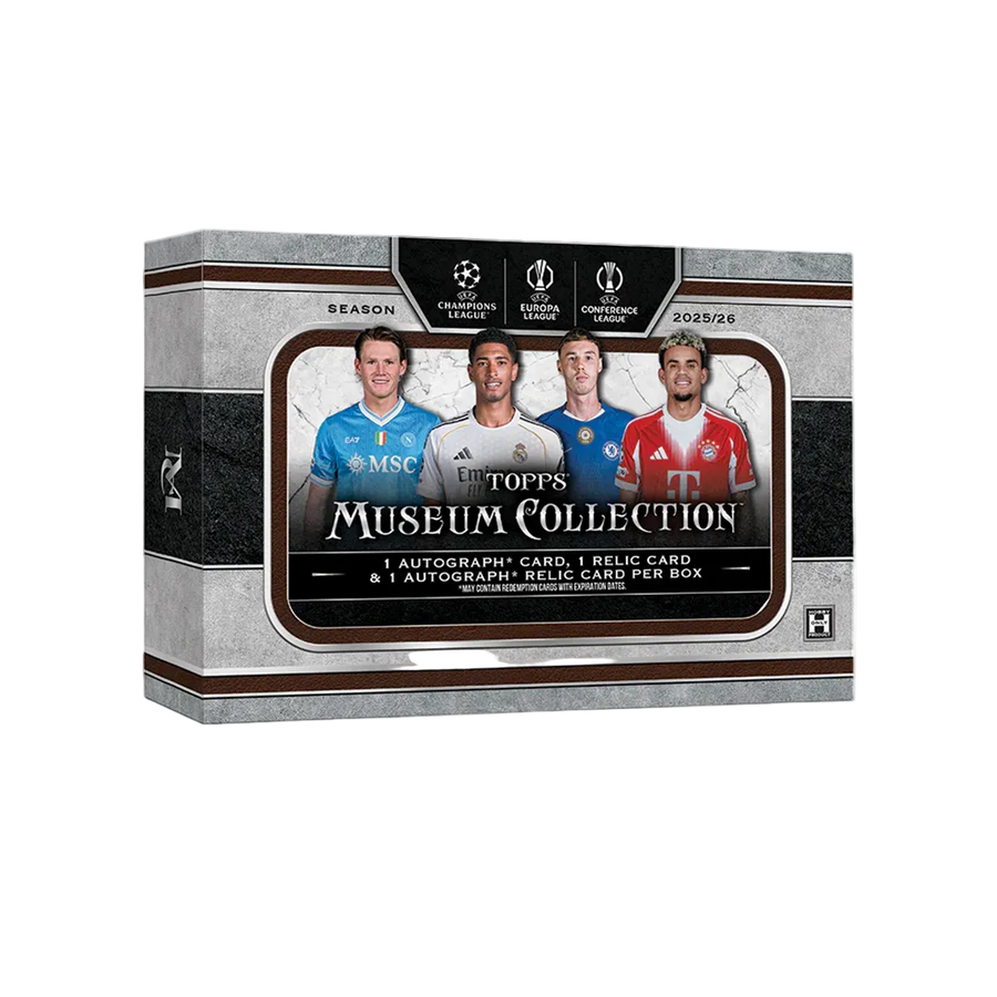 2025-26 Topps UEFA Champions League Museum Hobby Box