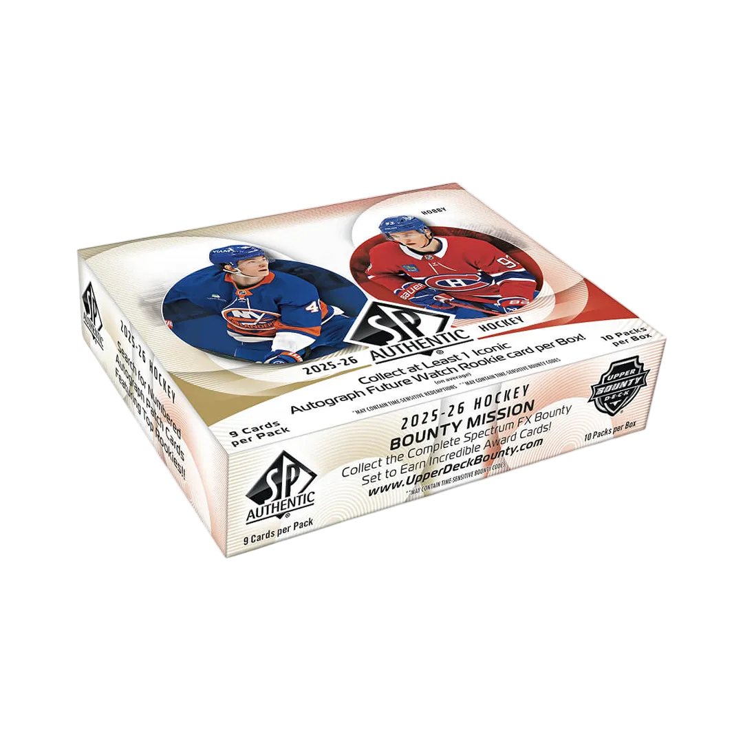 2025-26 Upper Deck SP Authentic Hockey Hobby Box