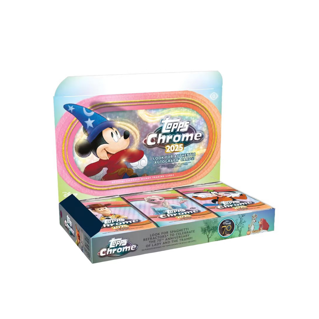 2025 Topps Chrome Disney Hobby Trading Cards