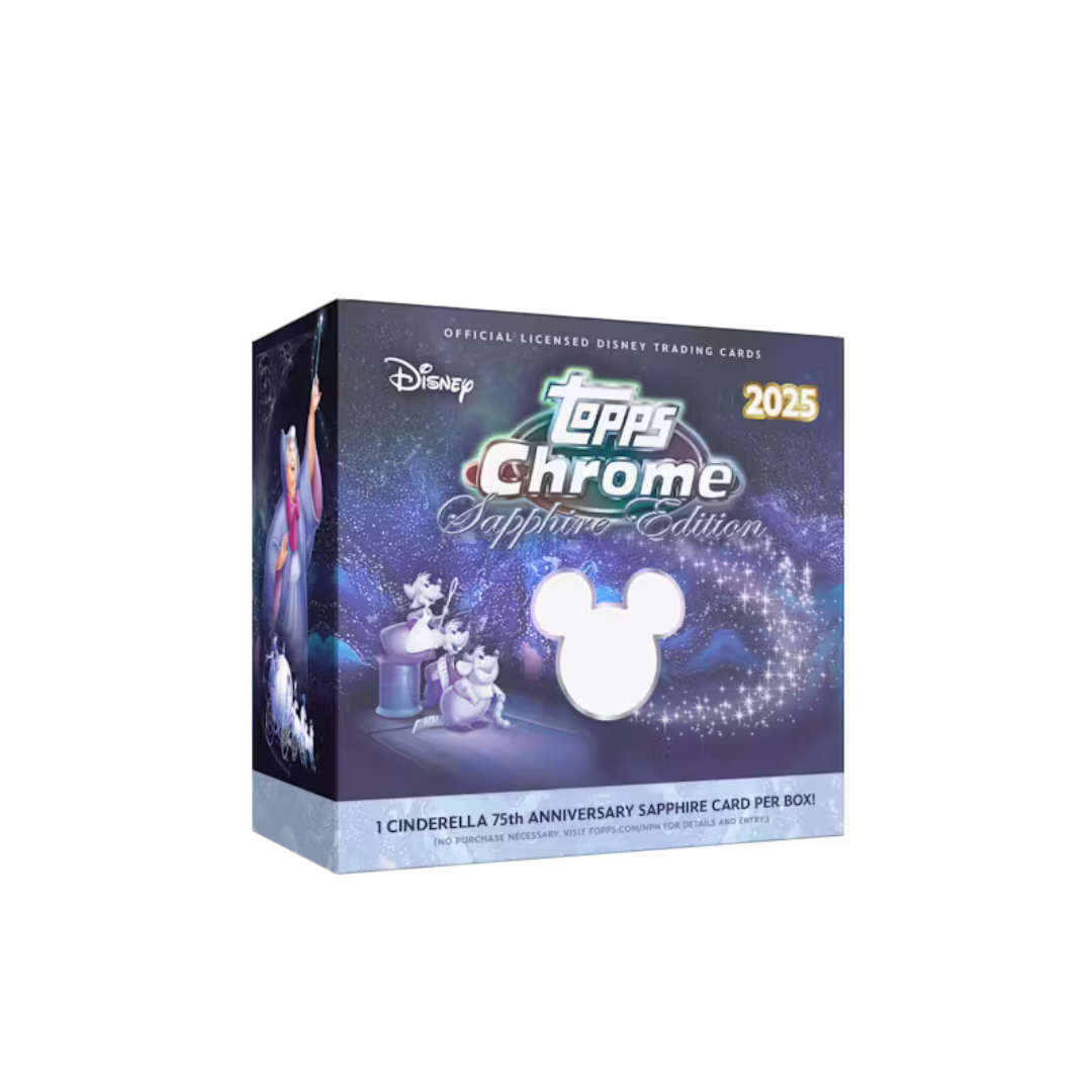 2025 Topps Chrome Disney Sapphire Edition Hobby Trading Cards
