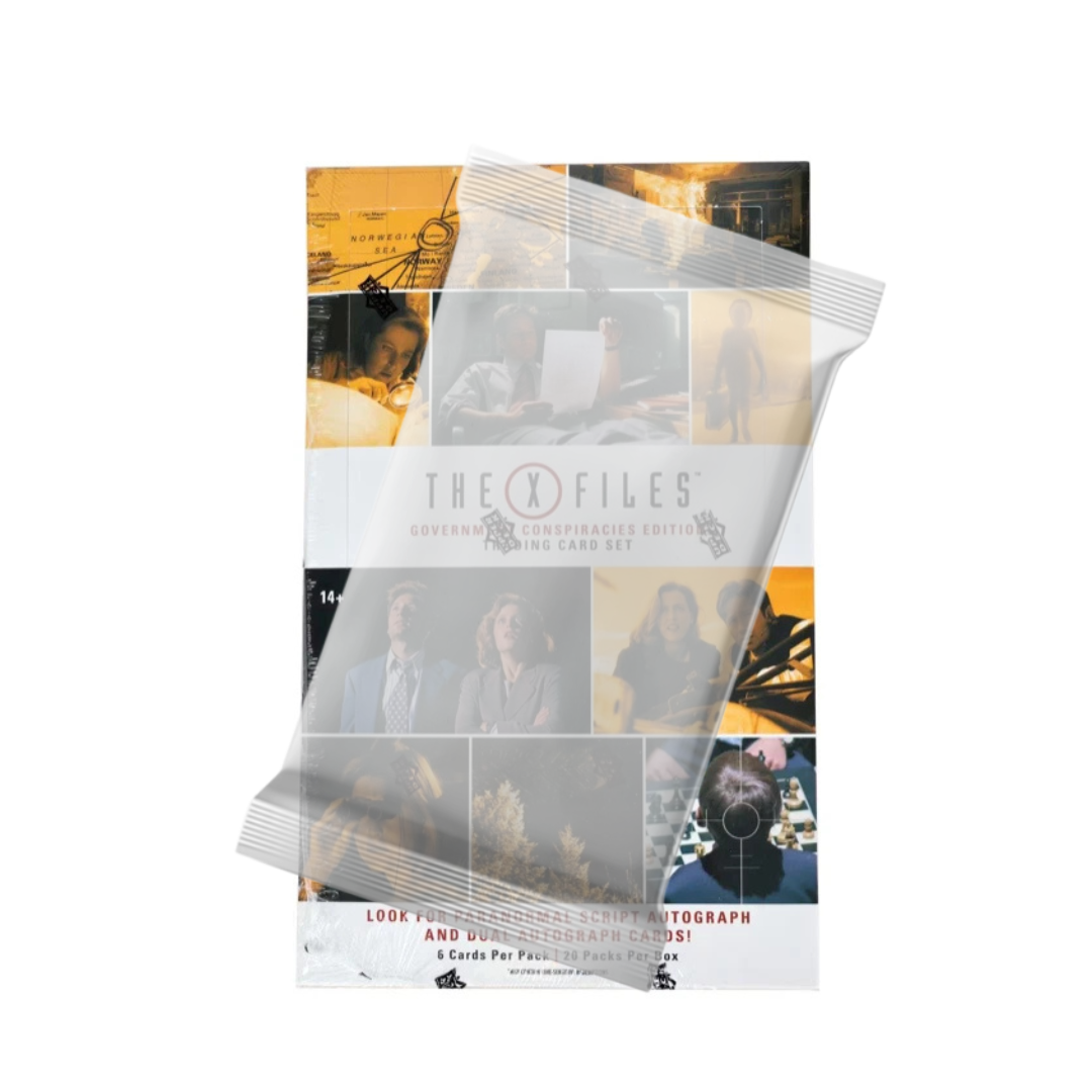 2025 Upper Deck X Files Government Conspiracies Edition Hobby Trading Card
