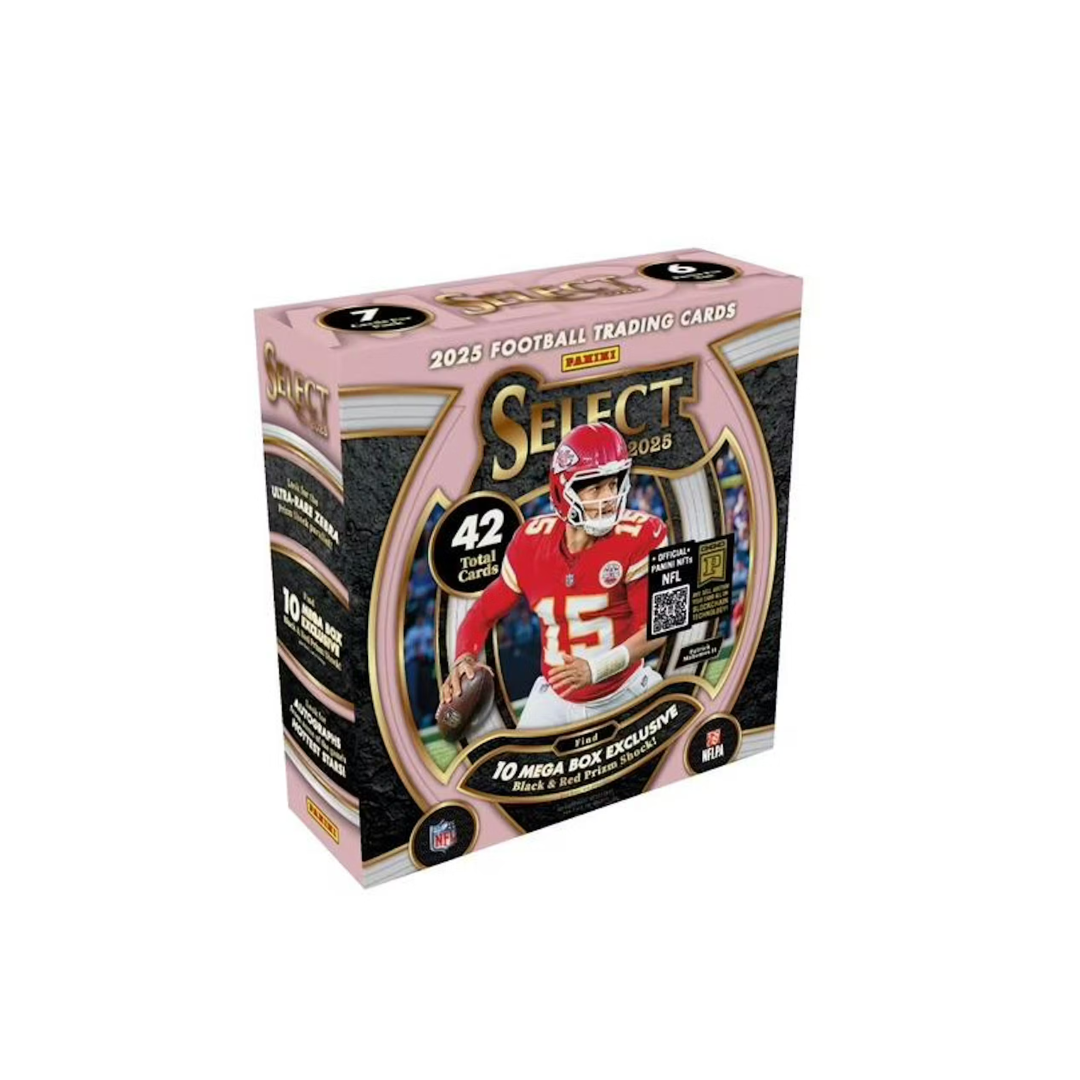 2025 Panini Select Football Mega Trading Cards