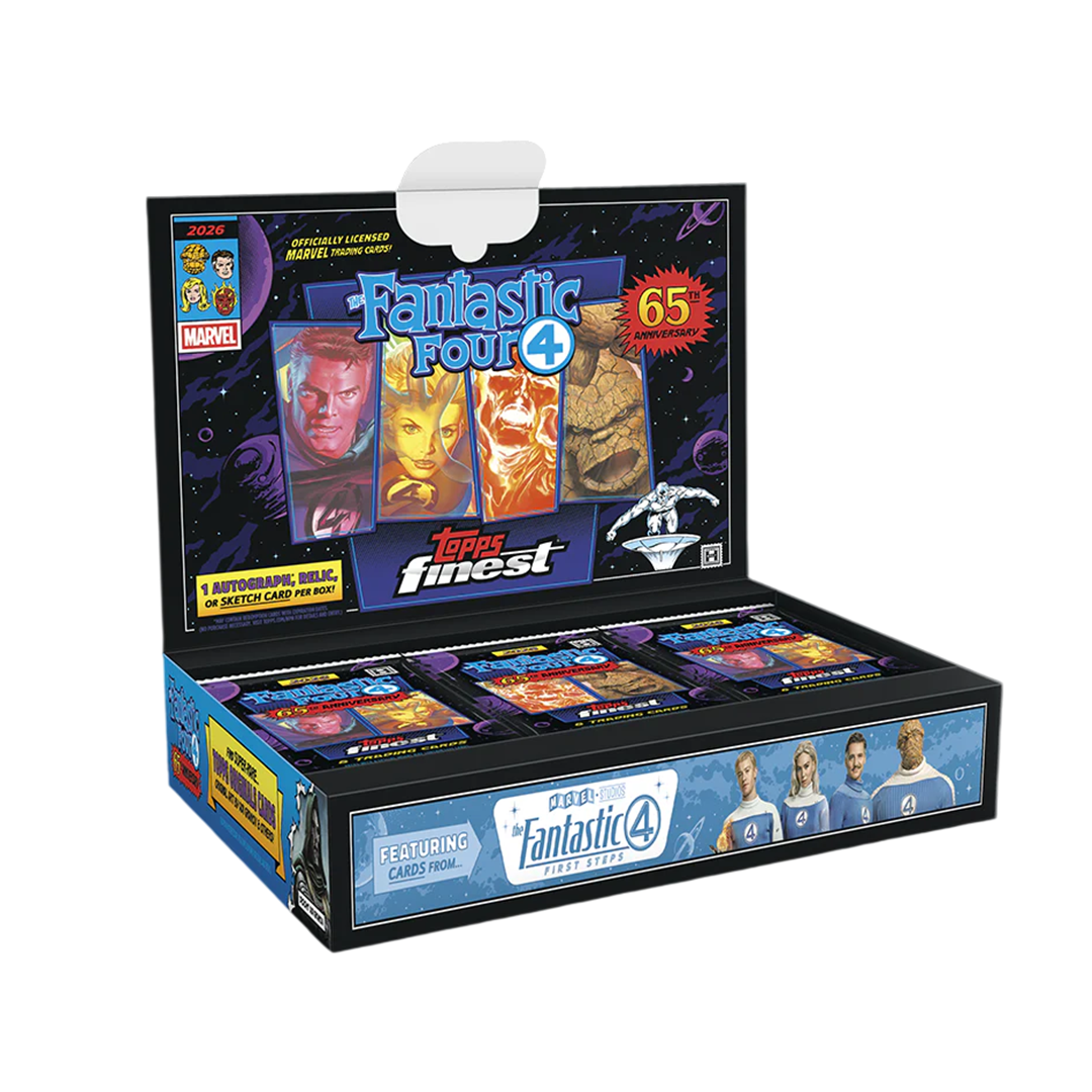 2026 Topps Finest Fantastic Four Marvel Hobby Trading Cards