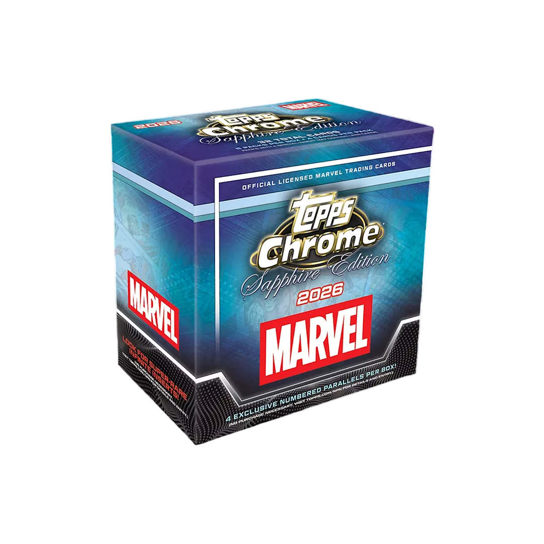2026 Topps Chrome Sapphire Marvel Hobby Box