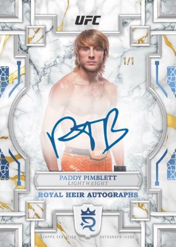 2026 Topps Royalty UFC Hobby Box