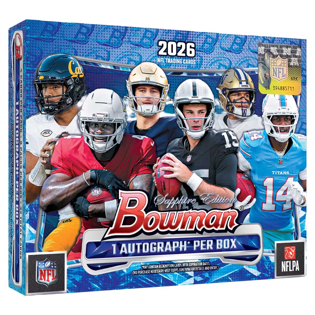 2026 Bowman Football Sapphire Edition Box