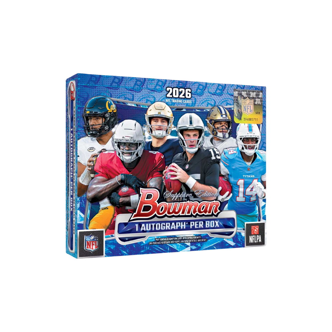 2026 Bowman Football Sapphire Edition Box