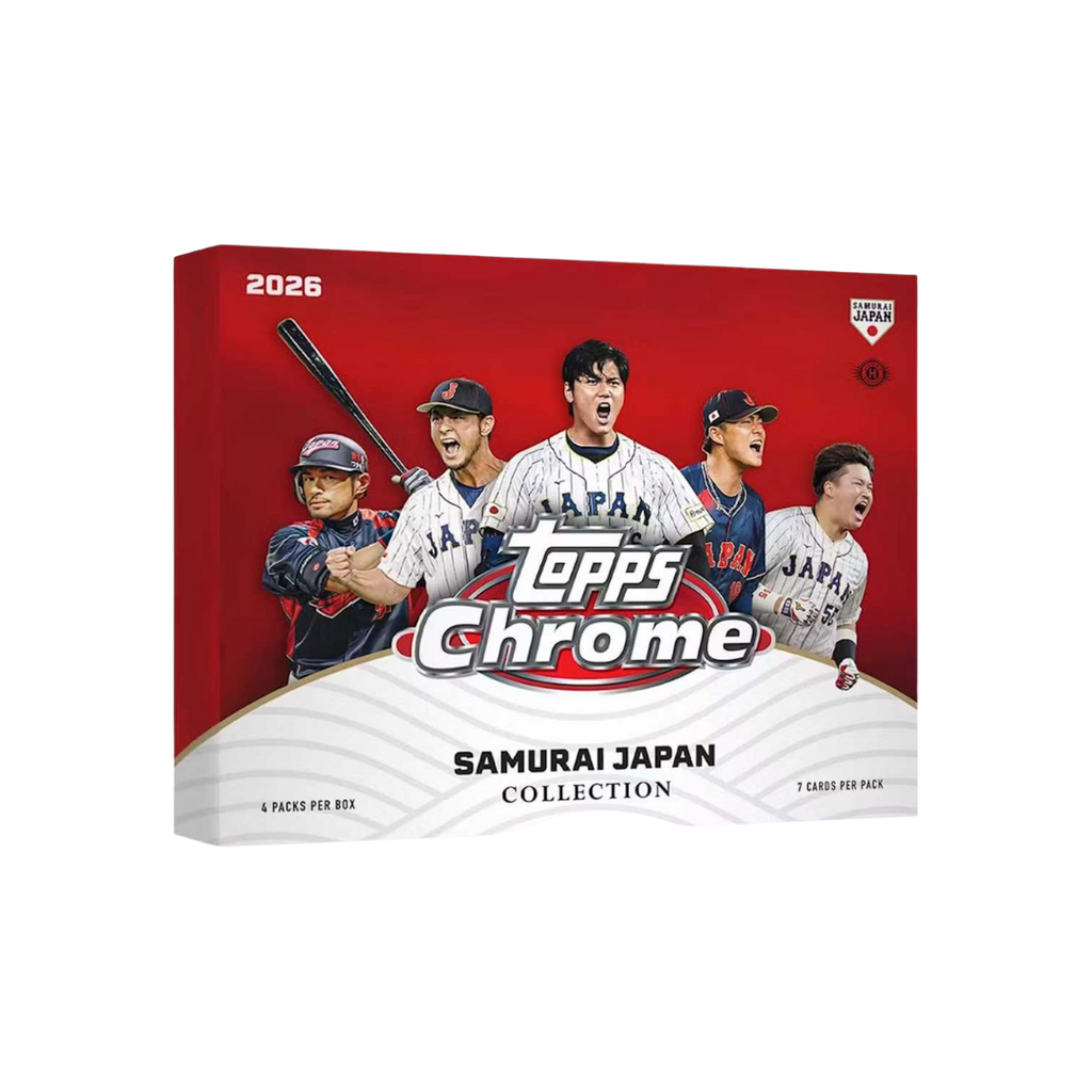 2026 Topps Chrome Baseball Team Samurai Japan Collection Box