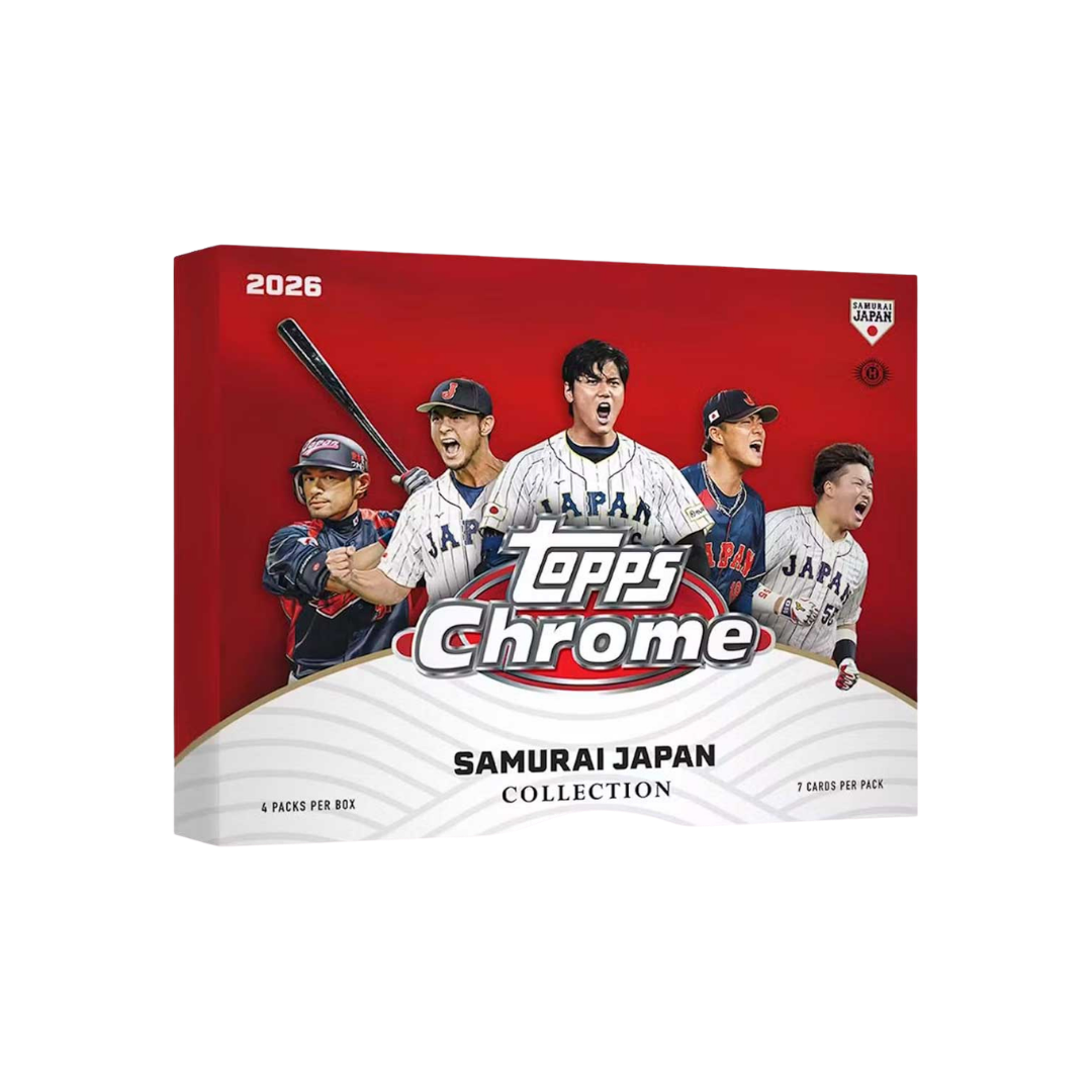 2026 Topps Chrome Baseball Team Samurai Japan Collection Box