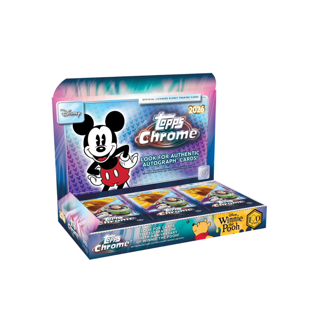 2026 Topps Chrome Disney Hobby Trading Cards