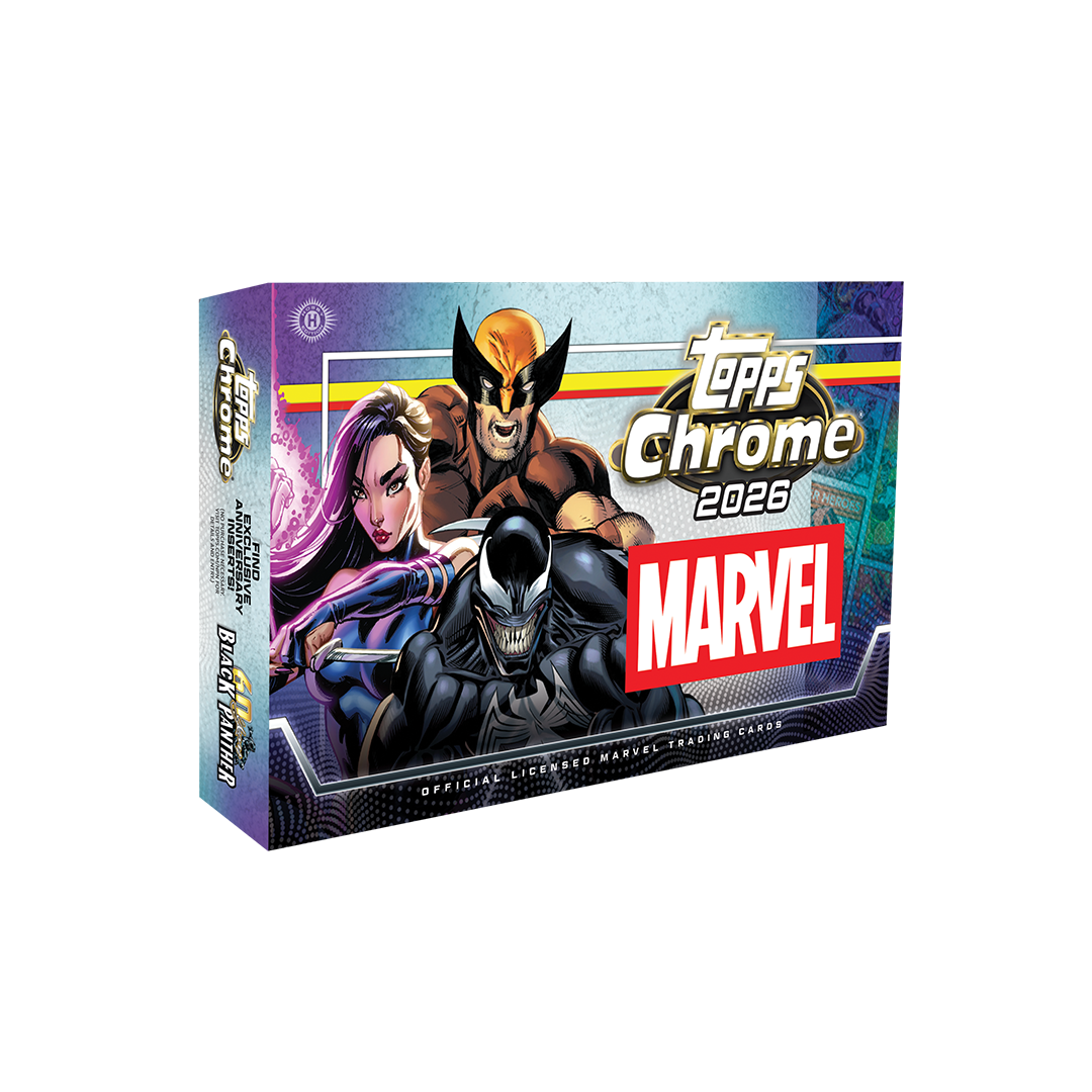 2026 Topps Chrome Marvel Hobby Box