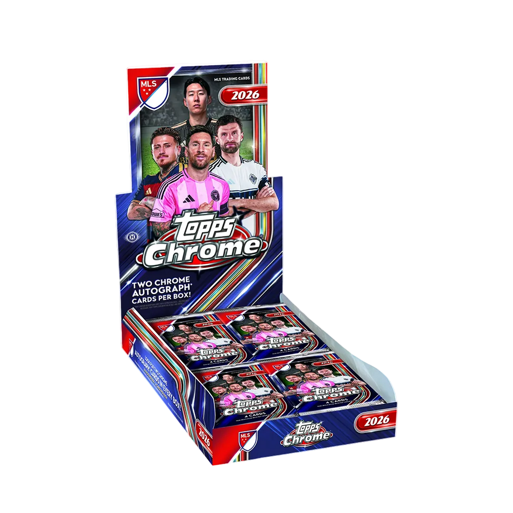 2026 Topps Chrome Soccer MLS Hobby Box