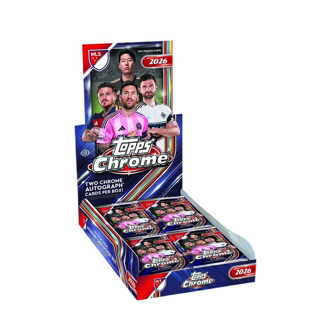 2026 Topps Chrome Soccer MLS Hobby Box