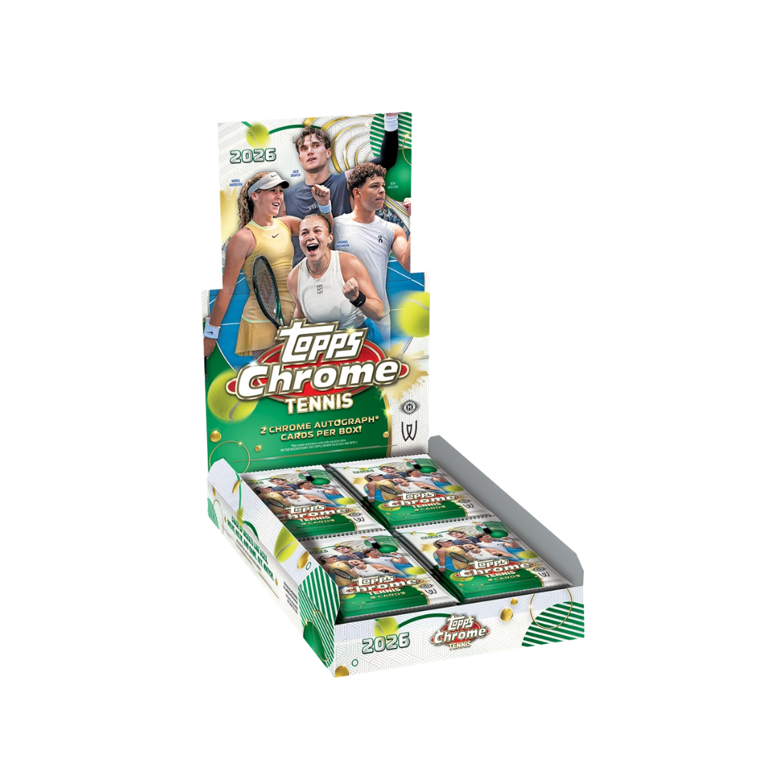 2026 Topps Chrome Tennis Hobby Box
