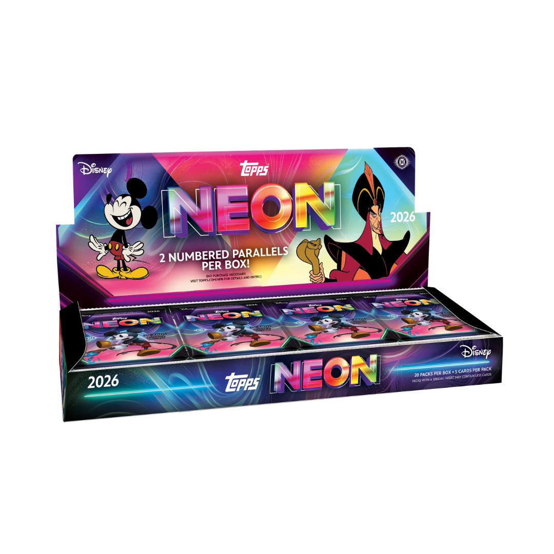 2026 Topps Neon Disney Hobby Trading Cards