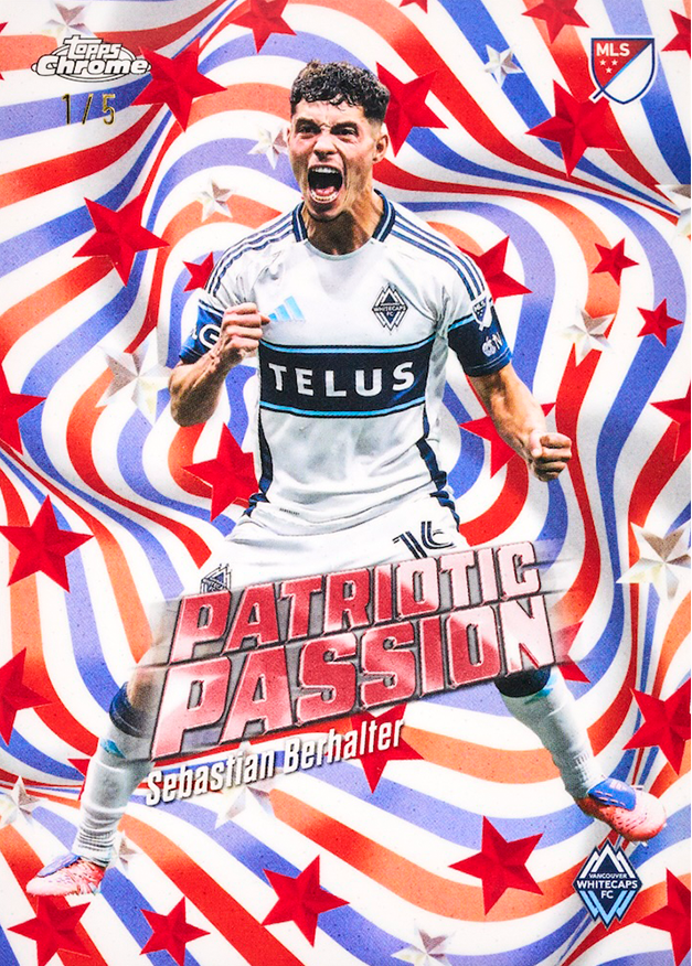 2026 Topps Chrome Soccer MLS Hobby Box