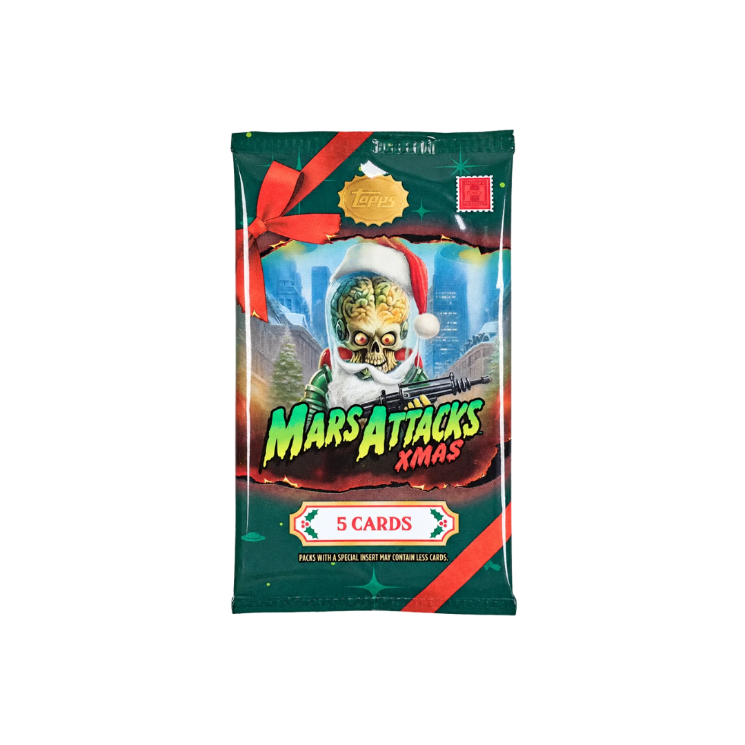 2026 Topps Mars Attack Christmas Hobby Pack