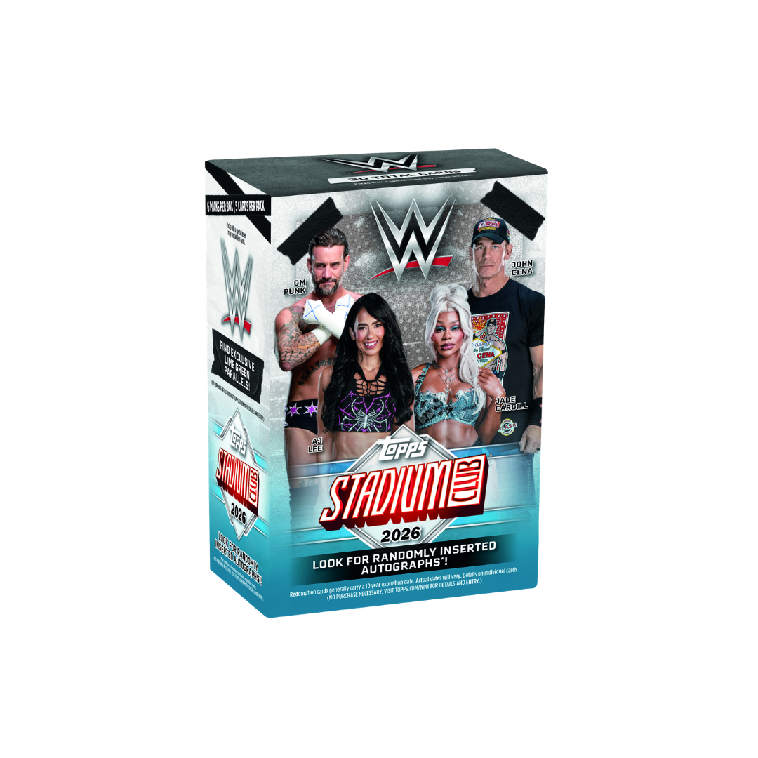 2026 Topps Stadium Club WWE Wrestling Blaster Box